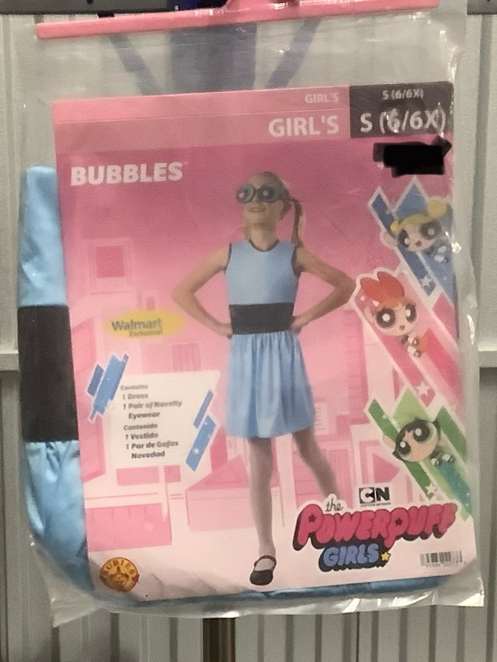 Powerpuff Girls Bubbles Kids Halloween Costume size small (6/6x)